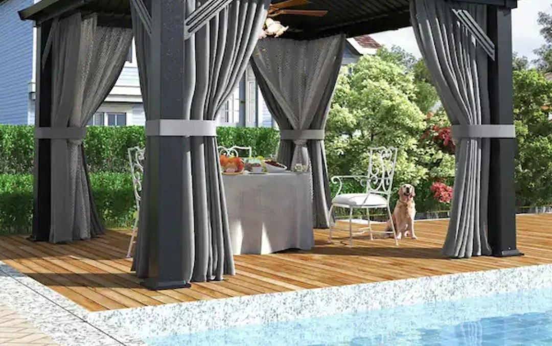 Gazebo Curtains 10 by 10