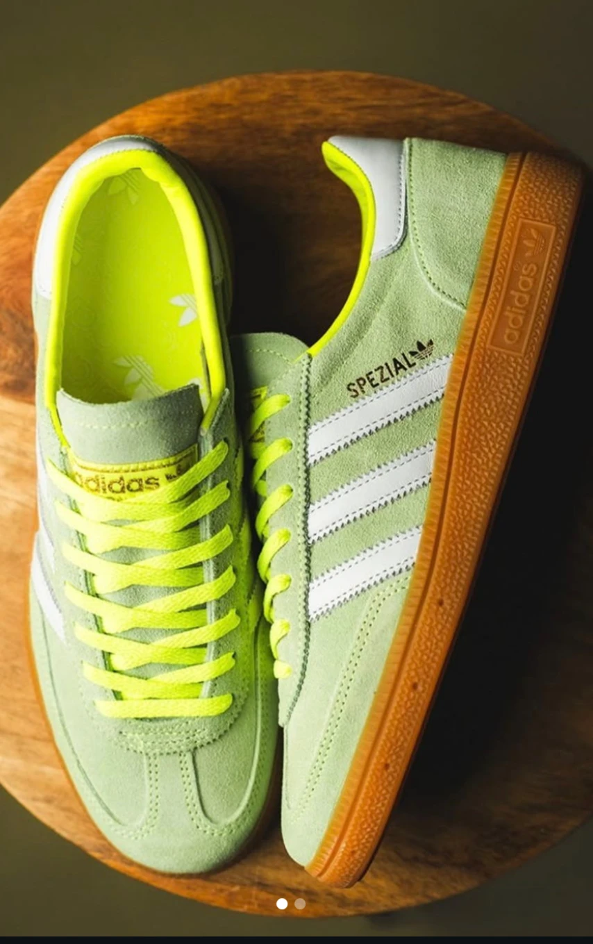 Adidas Handball Spezial W Light Green Shoes