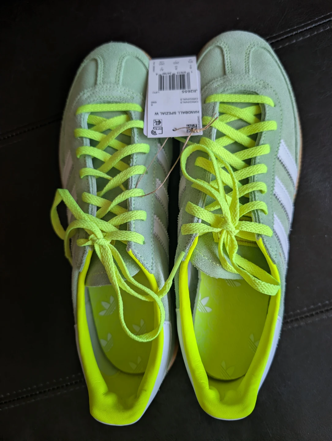 Adidas Handball Spezial W Light Green Shoes - photo 2