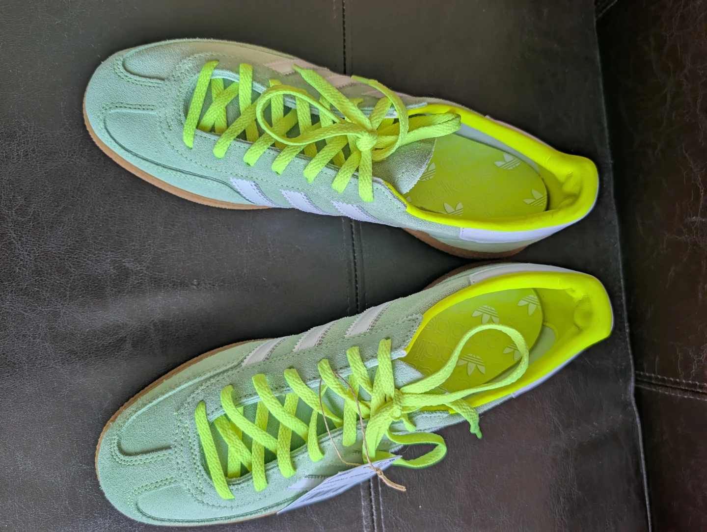 Adidas Handball Spezial W Light Green Shoes - photo 3