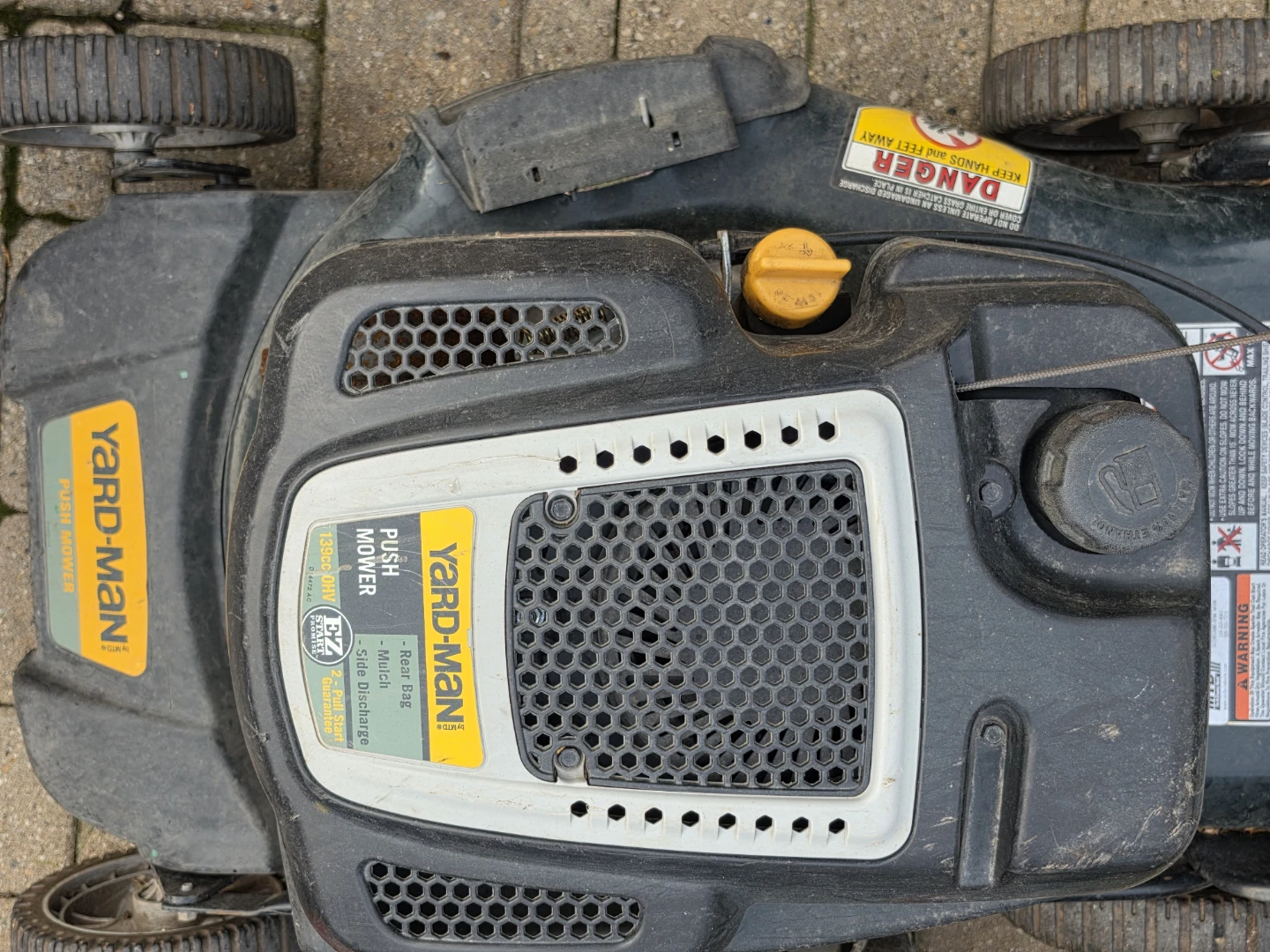 Yard-Man branded push mower - photo 3
