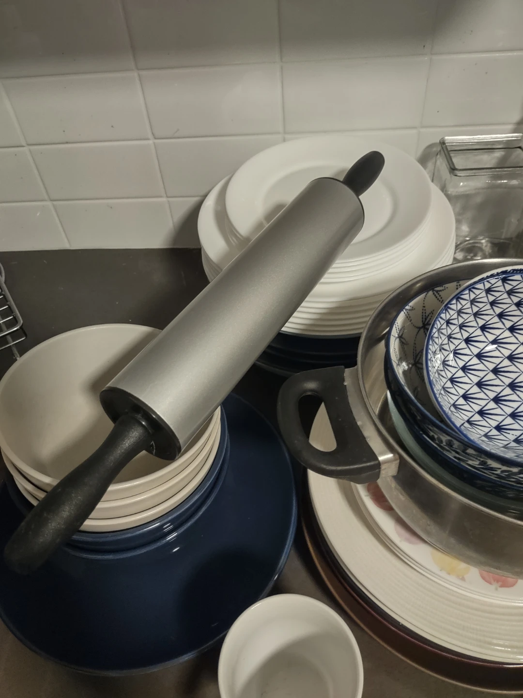 (moving)Kitchenware set with pot, bowls, plates - photo 5