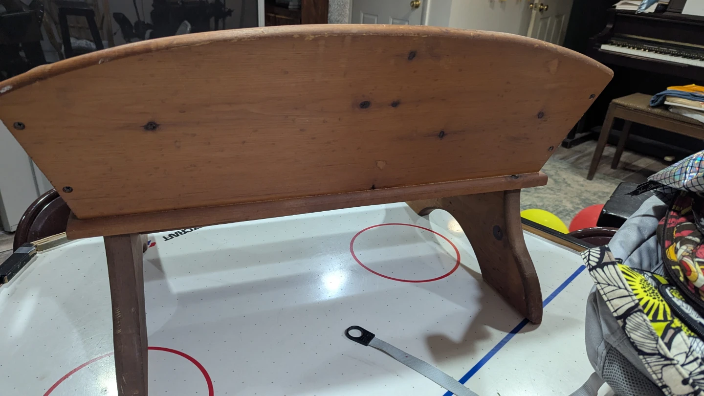 Wooden Child's or Toy Bench - photo 5