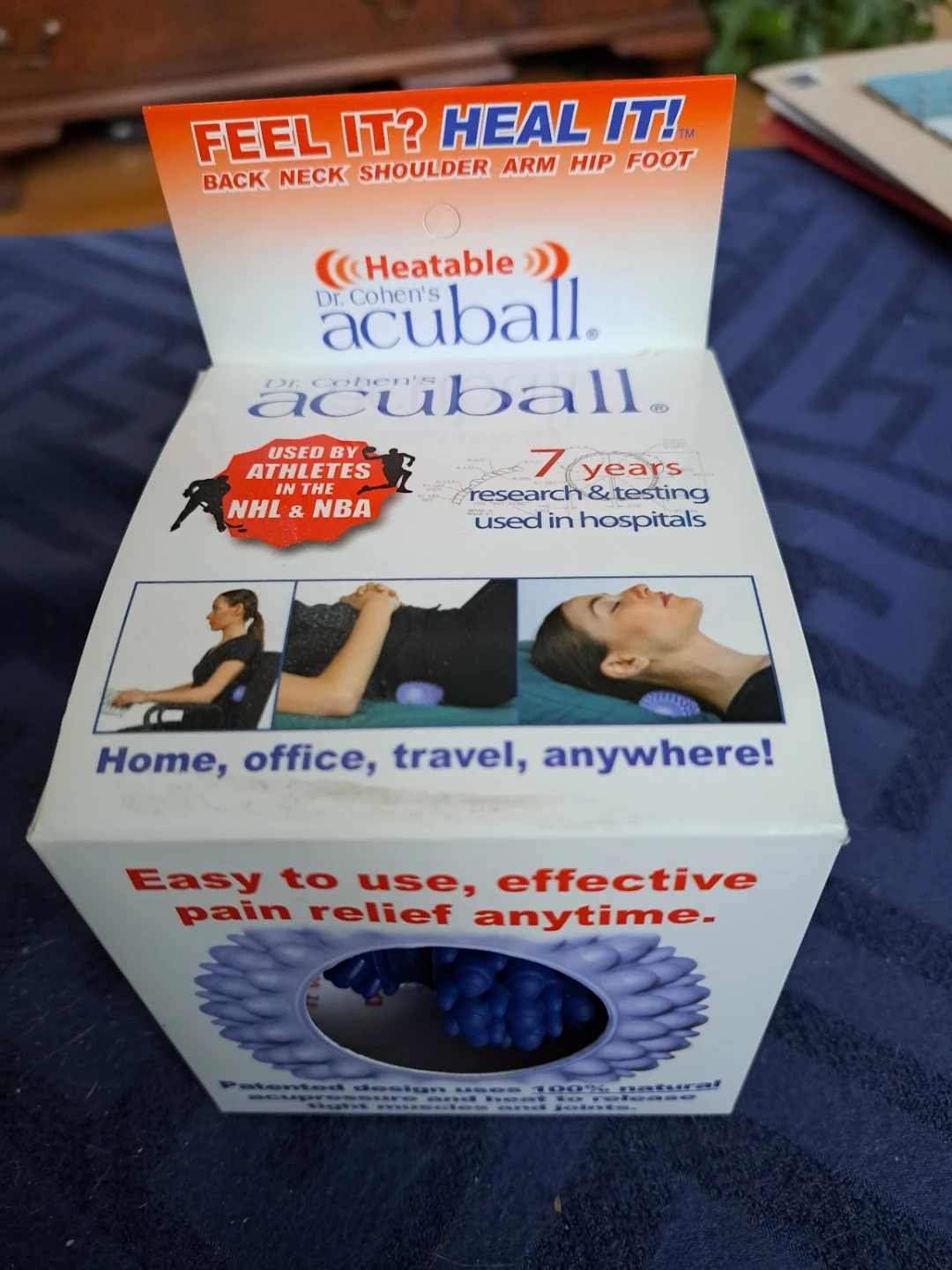 Dr. Cohen's Heatable Large AcuBall Massage Ball