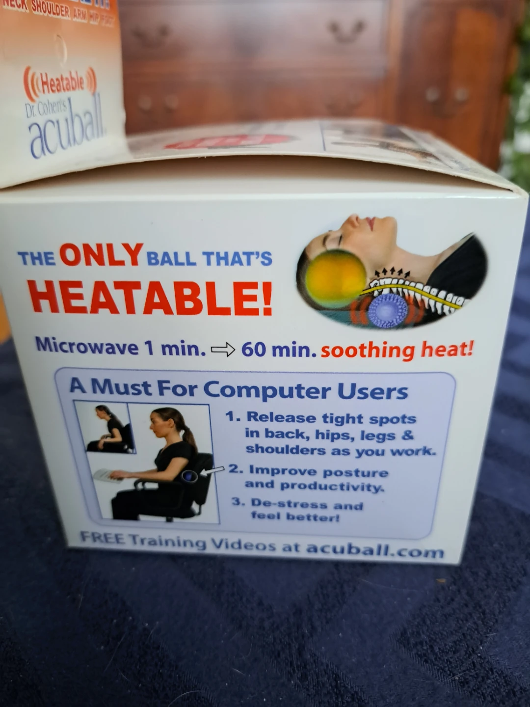 Dr. Cohen's Heatable Large AcuBall Massage Ball - photo 3