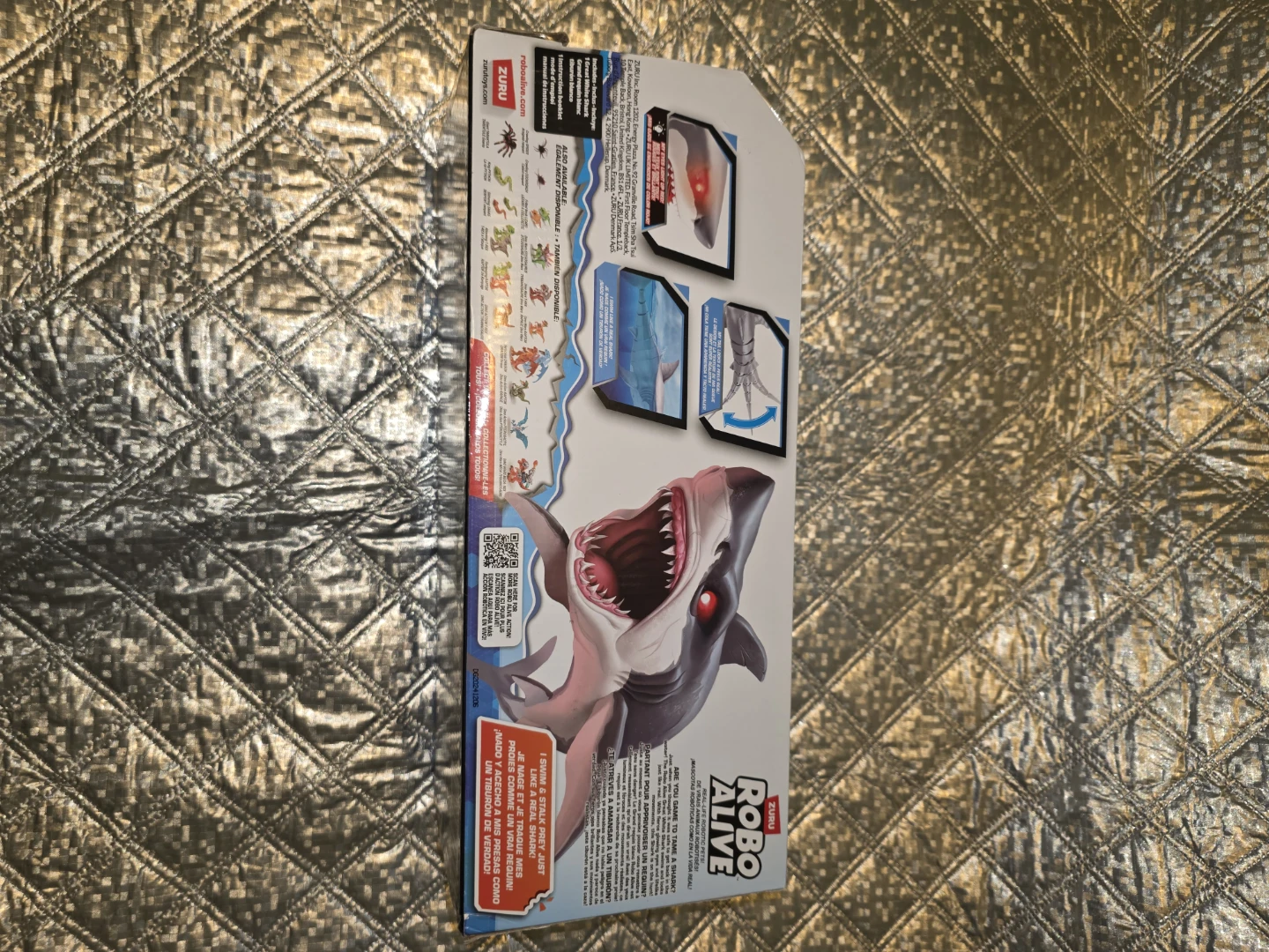 ⚽ New, Sealed ZURU Robo Alive Great White Shark