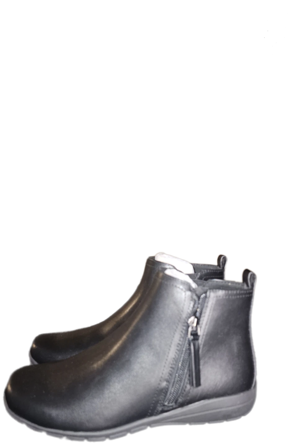 Black Leather Ankle Boots⚽️ - photo 3