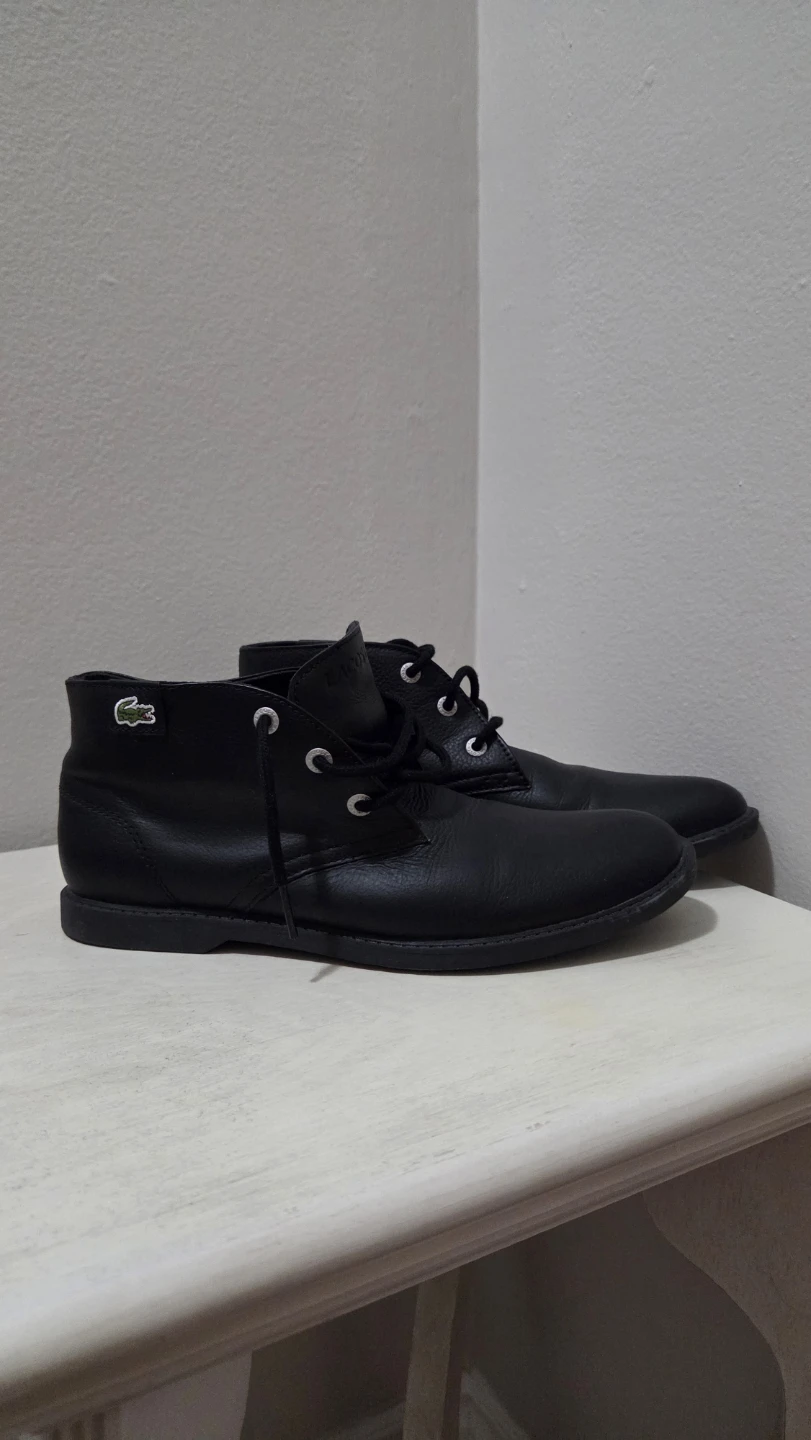 Lacoste Sherbrooke Boots Black Leather
