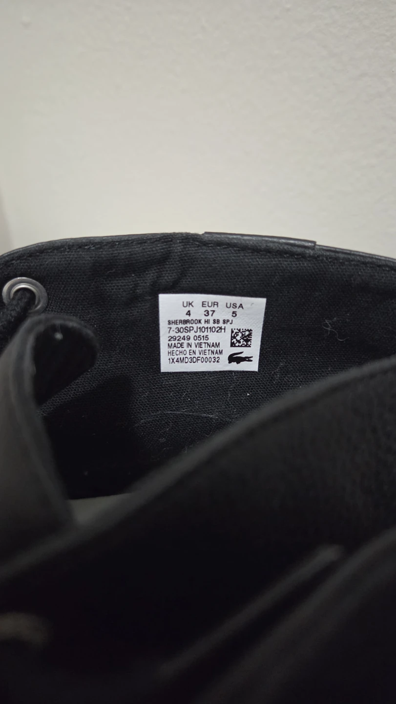 Lacoste Sherbrooke Boots Black Leather - photo 3
