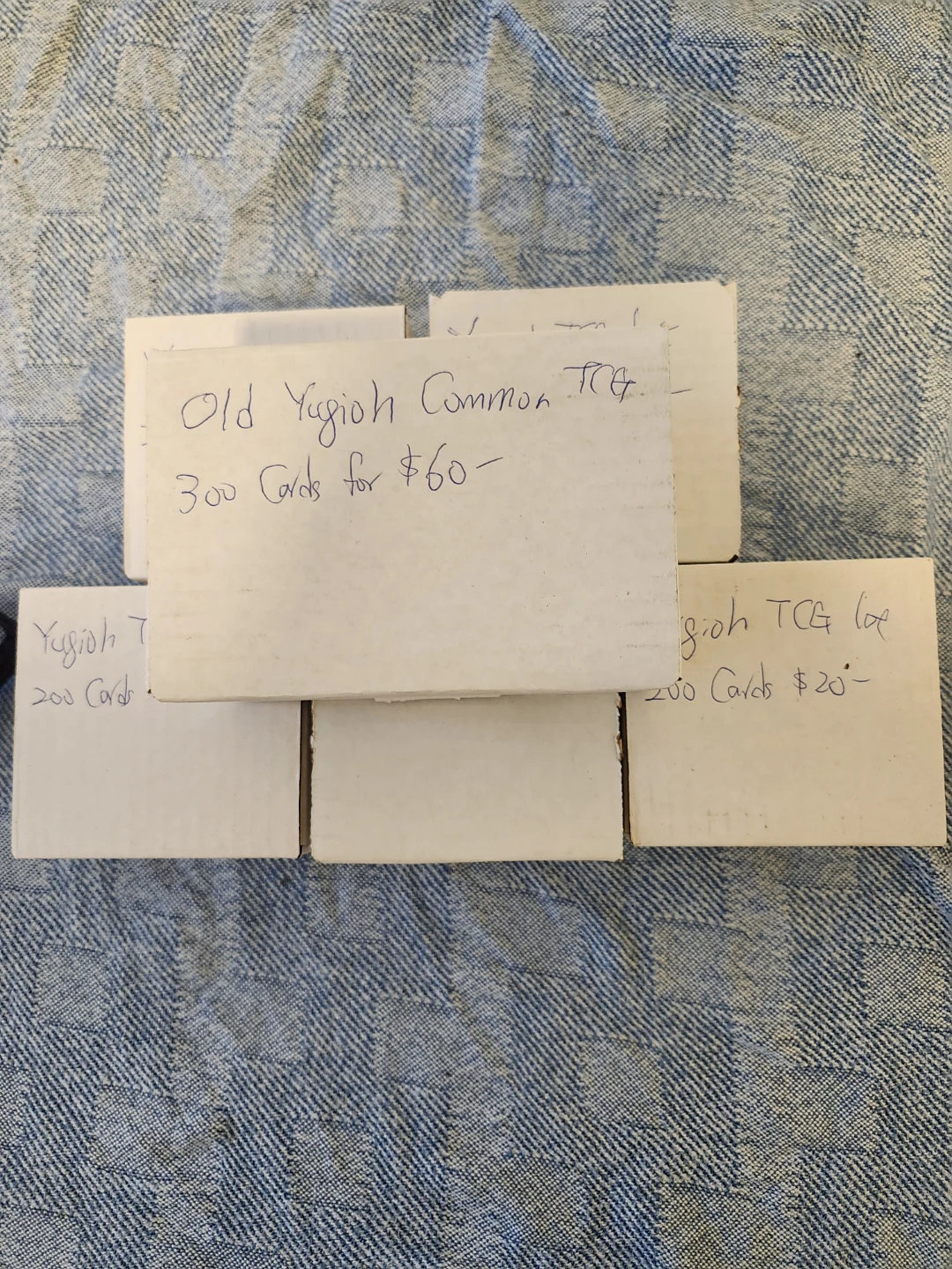 Yu-Gi-Oh! Common TCG Cards box lots