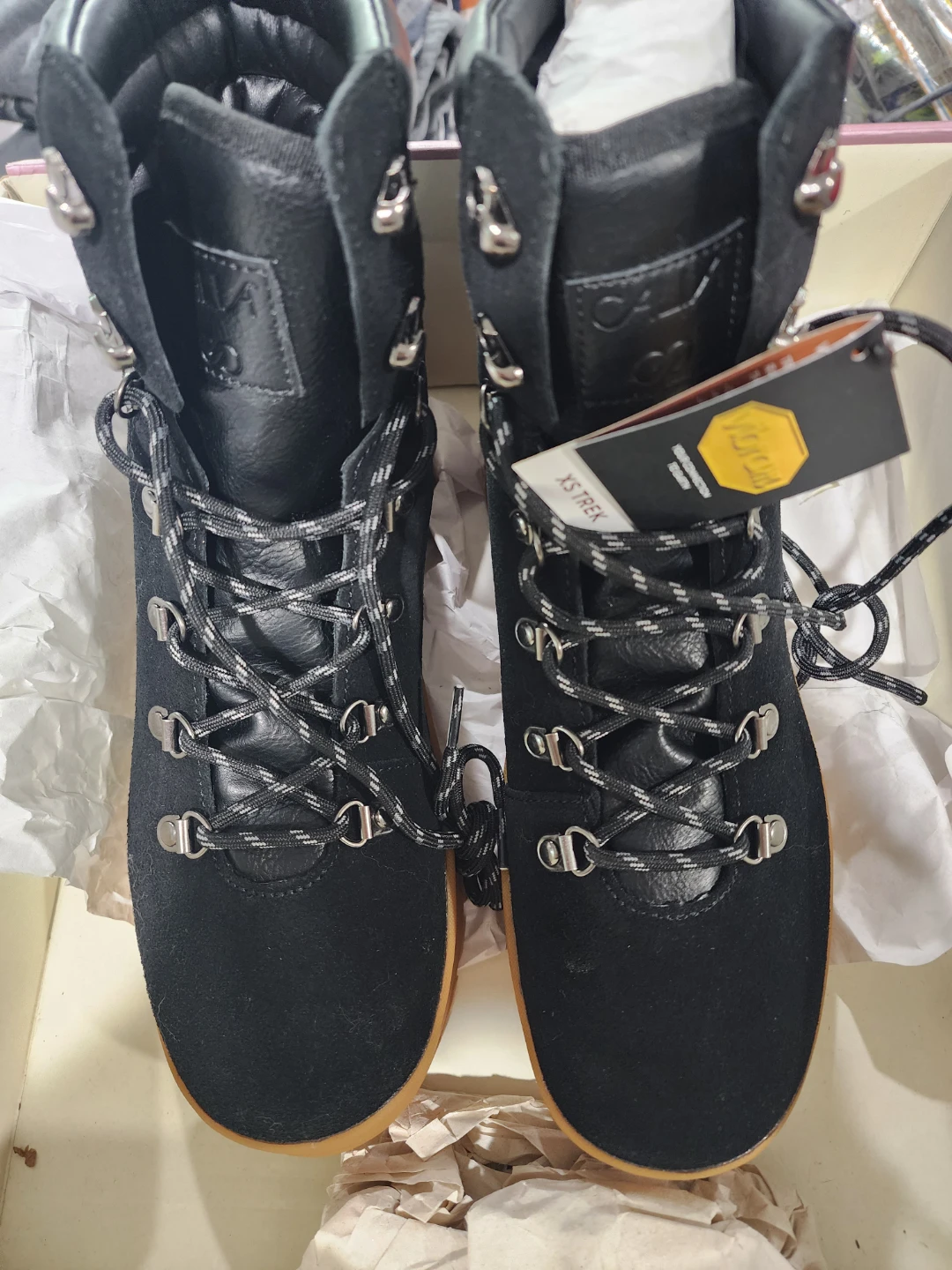 CALISOX Black Suede Hiking Boots - photo 5