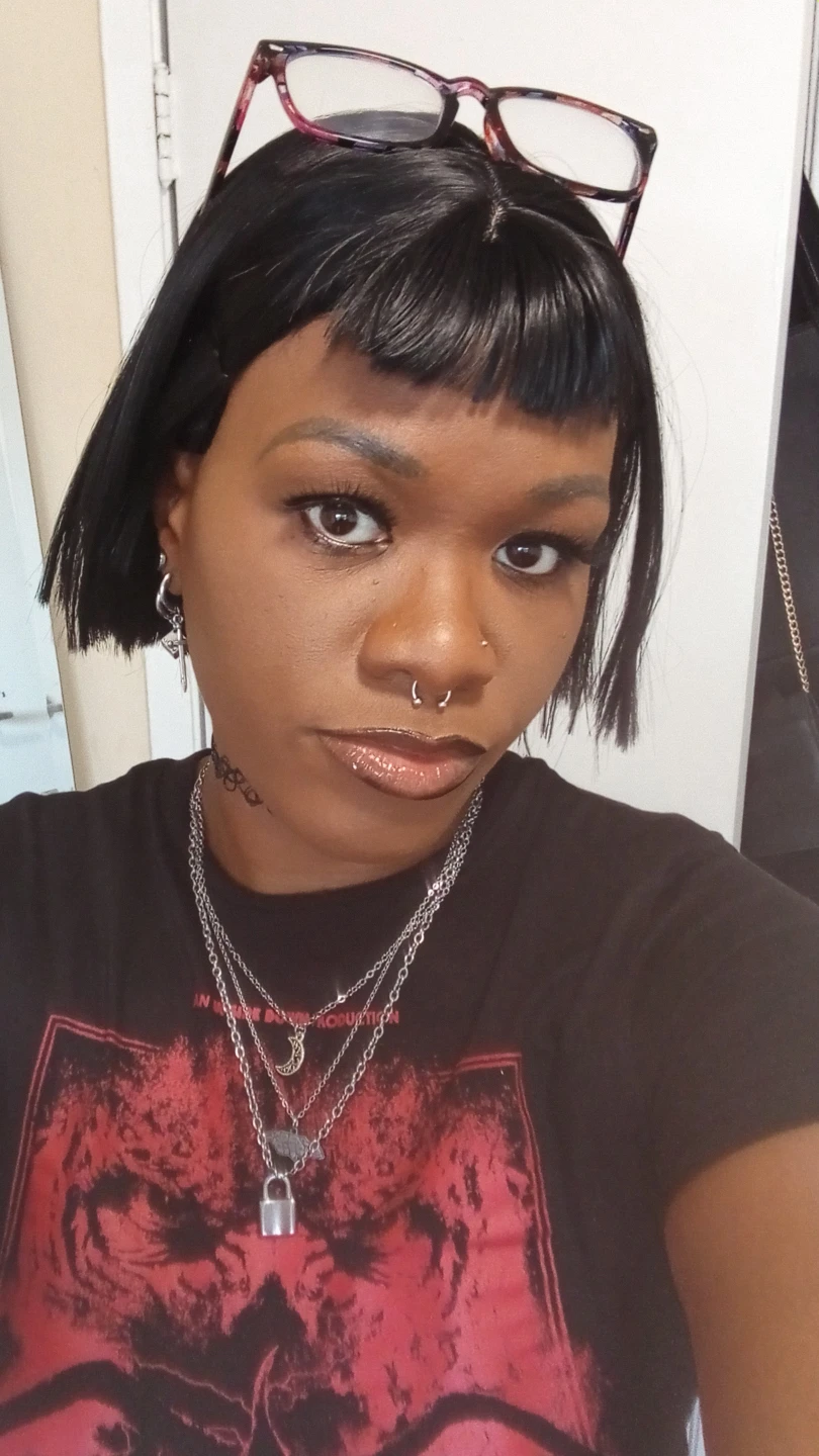 Green and black wig - photo 2