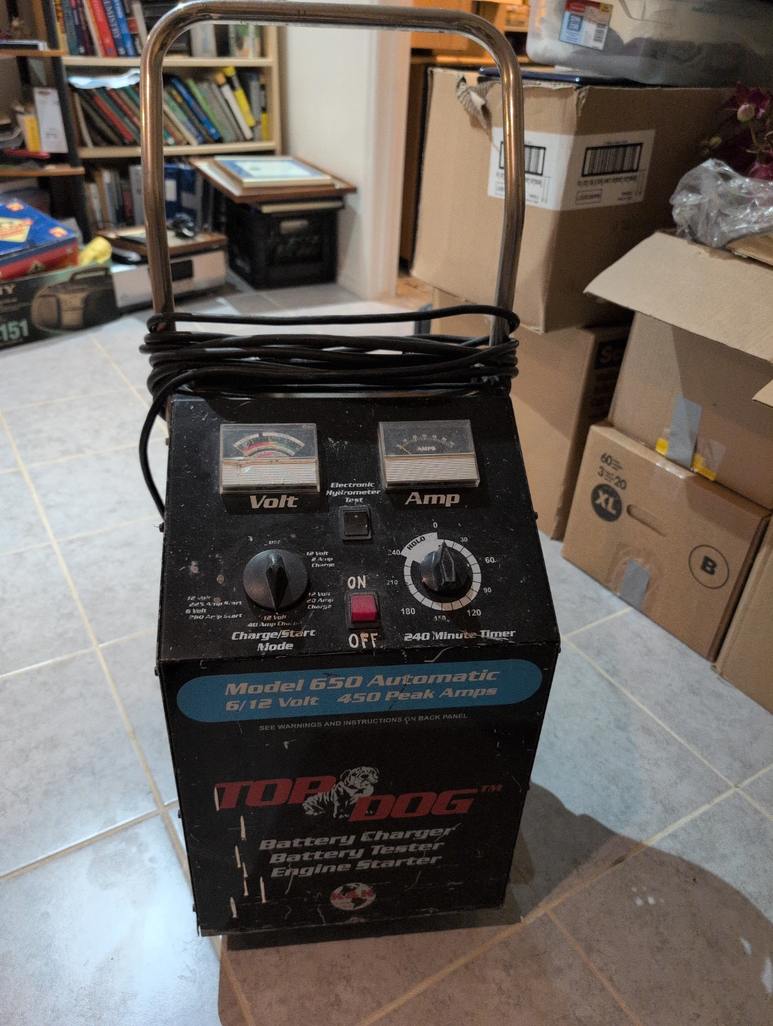 Top Dog Model 650 Automatic Battery Charger