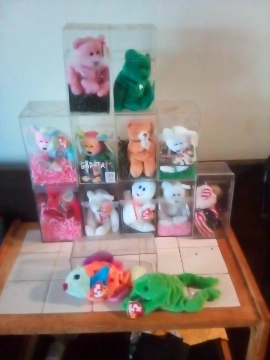 Lot of 13 Ty Beanie Babies Plush Toys