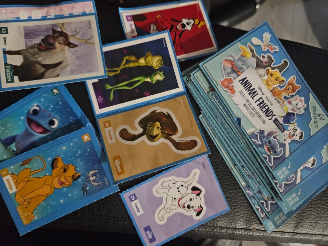 Disney Pixar Animal Friends Stickers Collectibles.