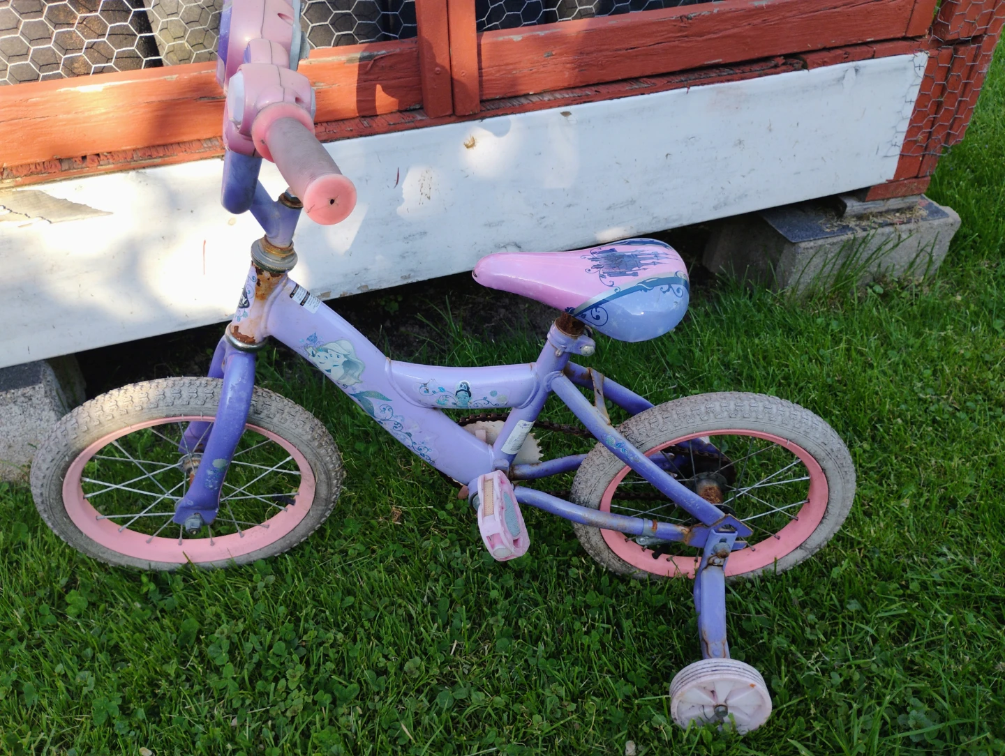 Kids Disney Princess Training Bike - photo 2