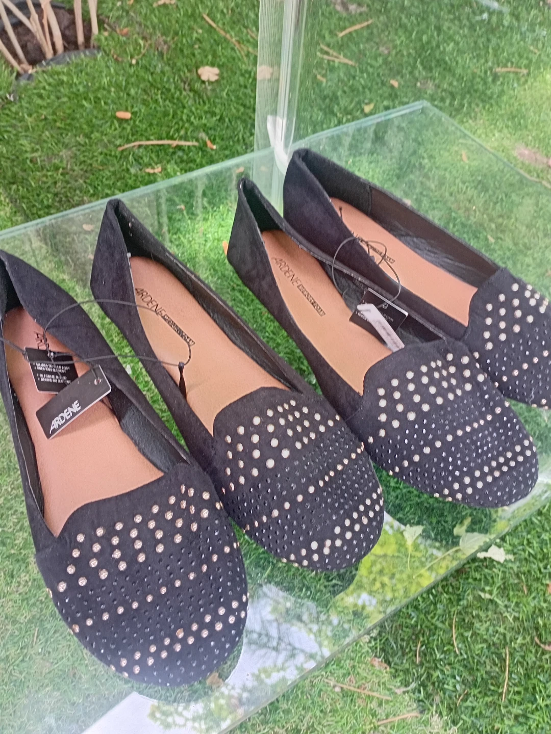 Ardene Black Studded Loafers - photo 4
