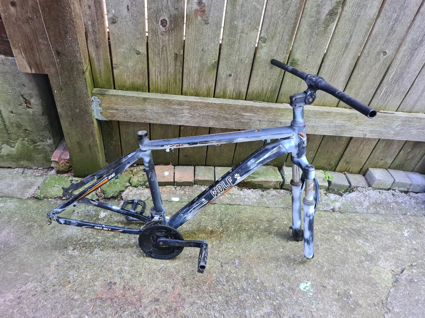 Red Sky Wolf Mountain Bike Frame