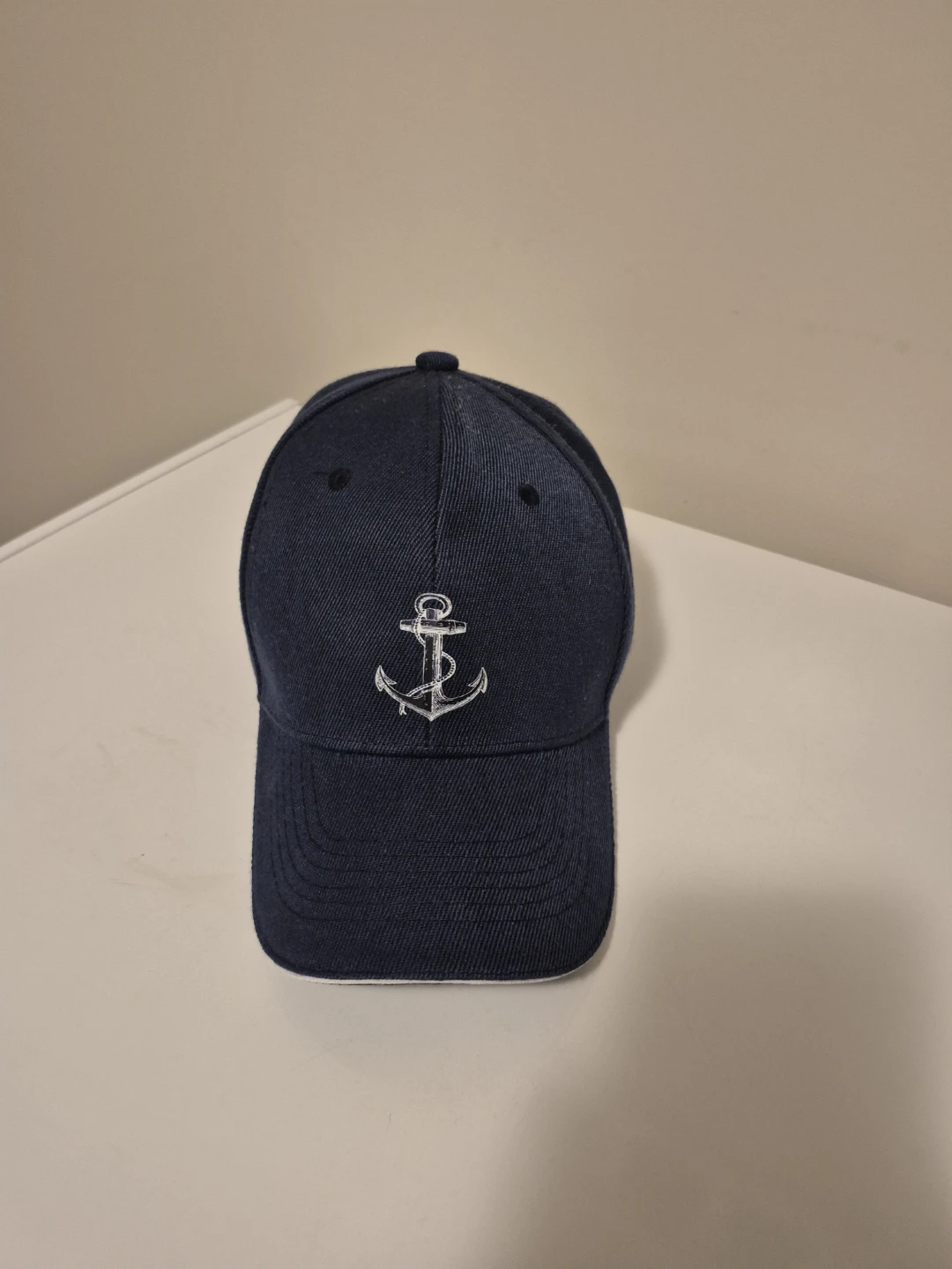 Blue Baseball Cap with Anchor Emblem ⚓️⚽️