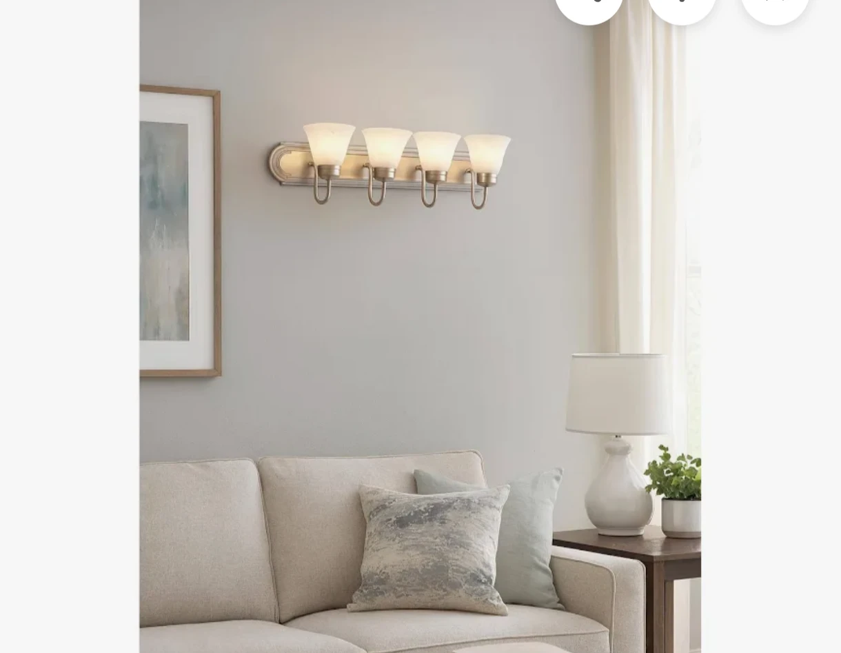 4-Light Vanity Light Fixture - photo 3