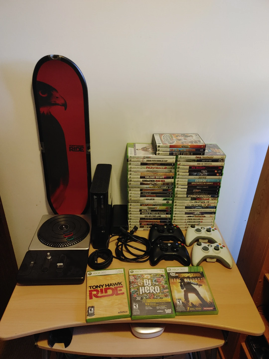 Xbox 360 Bundle with Games and Accessories