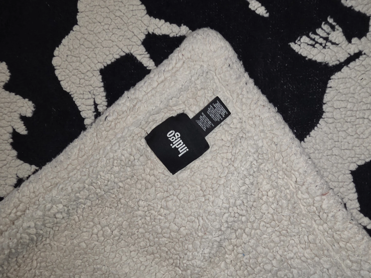 Indigo Moose Sherpa Blanket (Throw Blanket) - photo 3