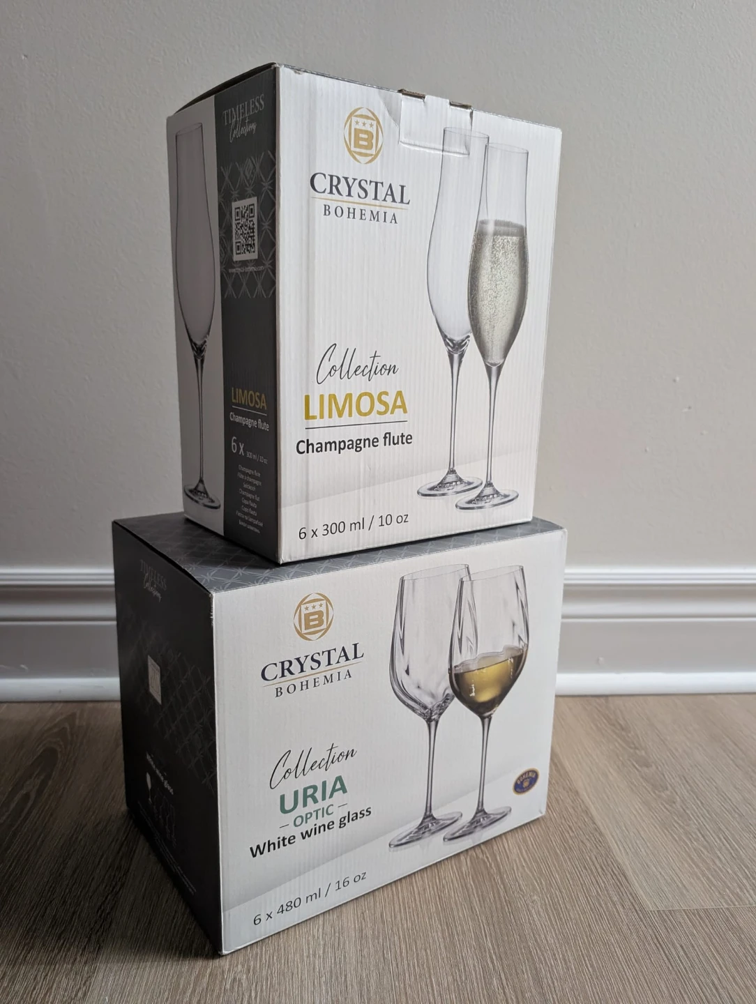 Crystal Bohemia  glasses  ⚽