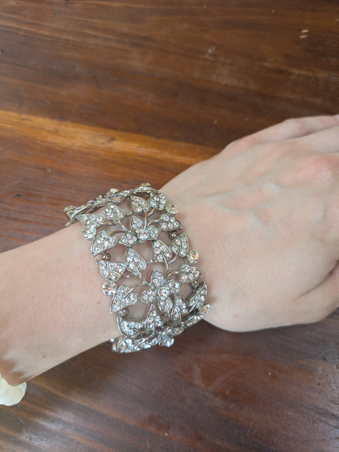 Sparkly Silver-Tone Bracelet