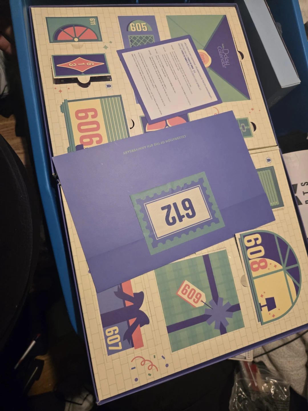 BTS 'The Day Calendar' 2022 Limited Edition