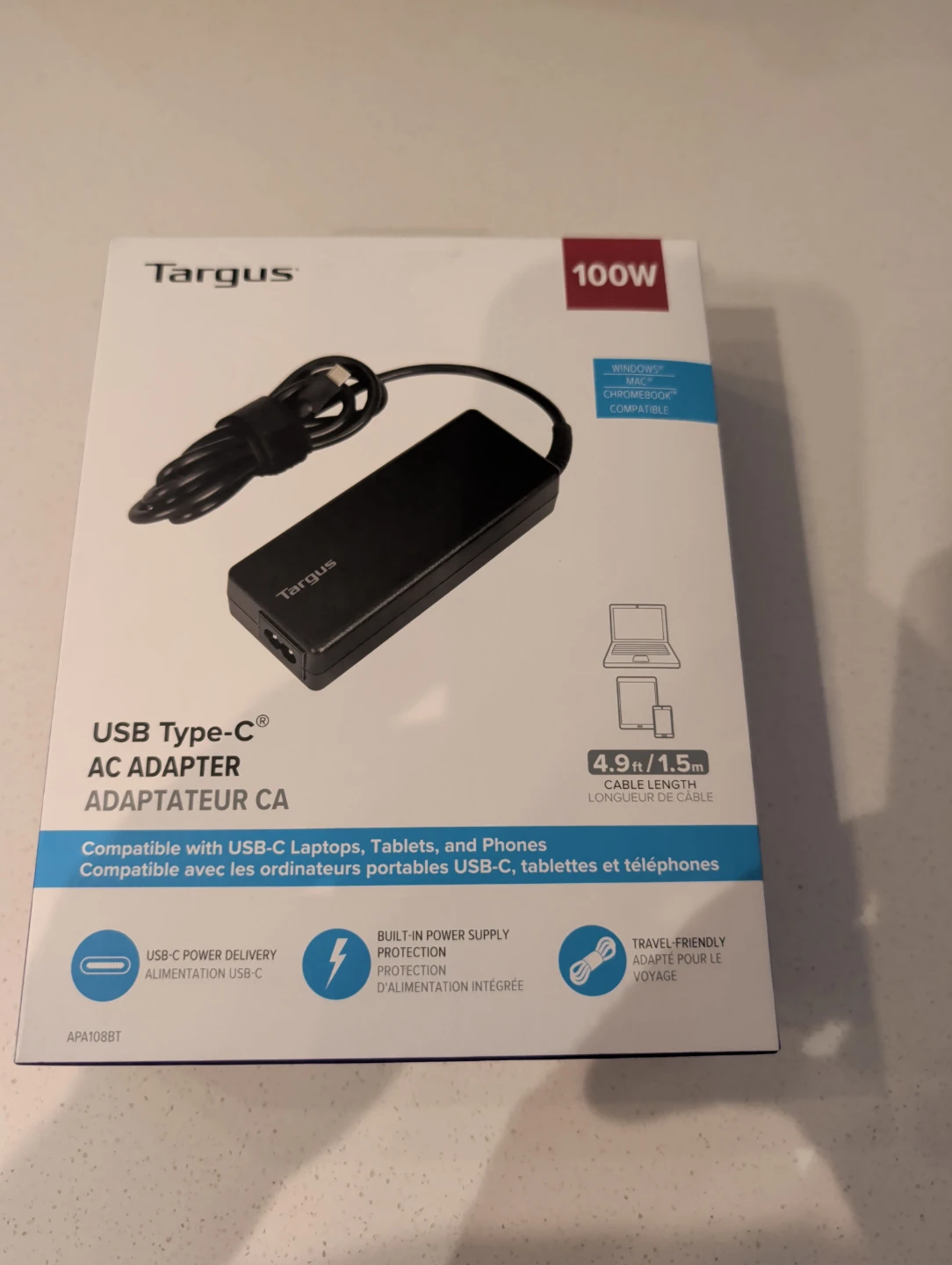 Targus 100W USB-C AC Adapter