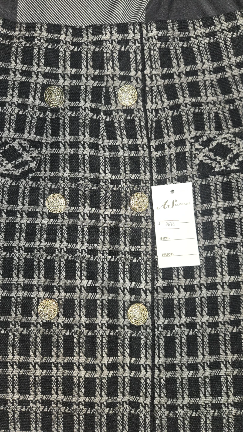 A&S Elegant Plaid Midi Skirt - photo 2