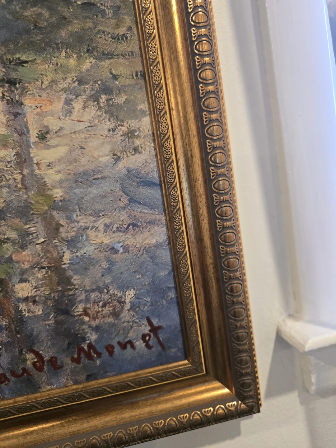 Claude Monet Water Lilies Framed Art Painting - photo 5