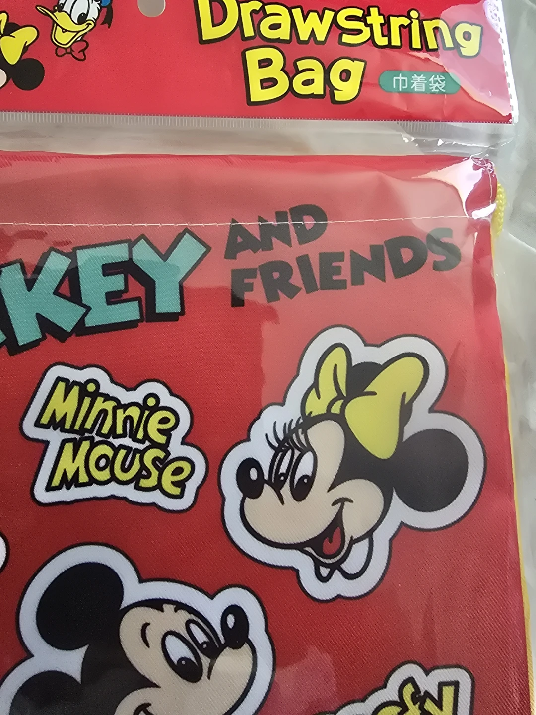 New Official 1 Disney Mickey and friends drawstring bag - photo 3