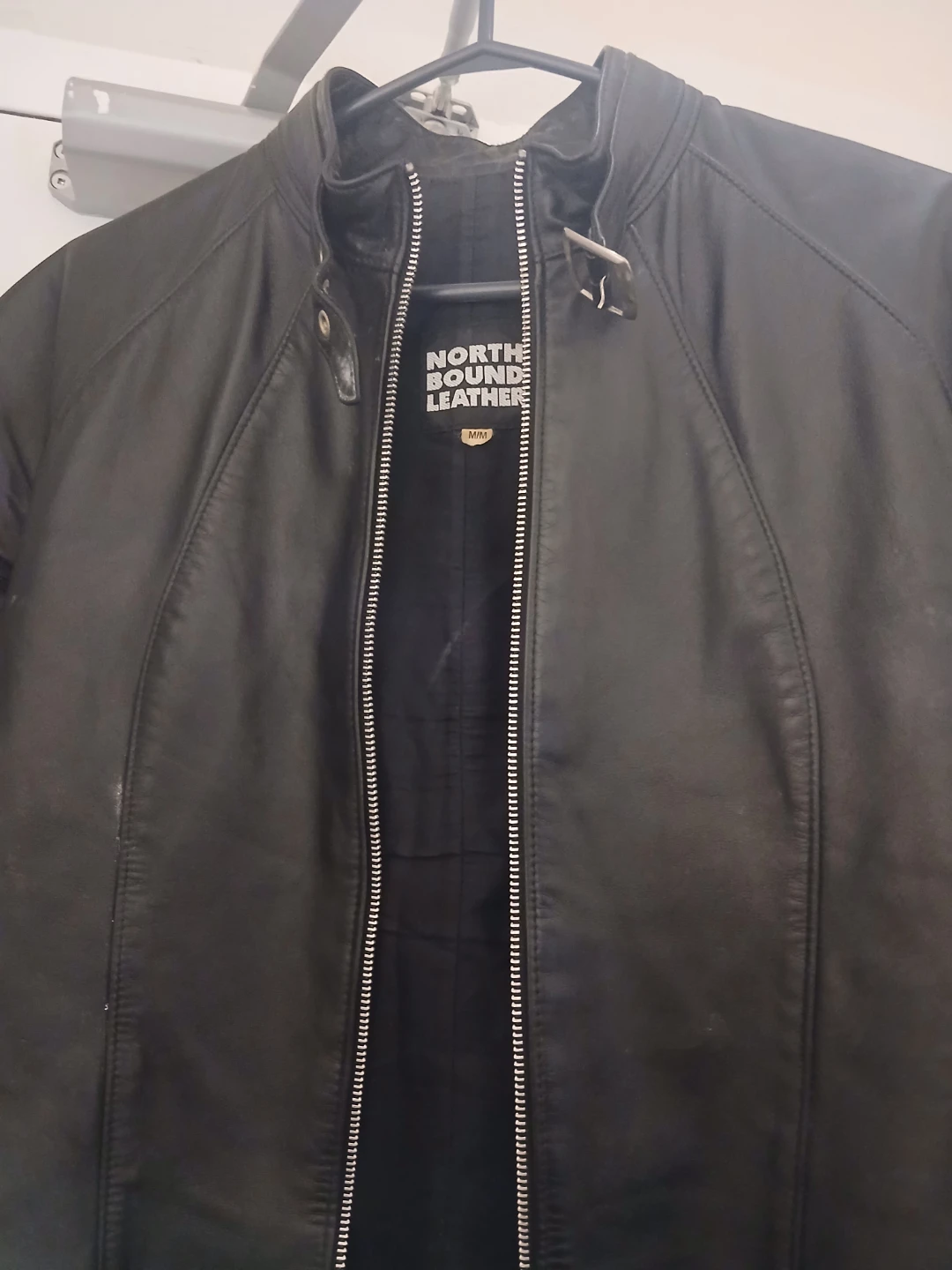 Northbound Leather Black Genuine Leather Jacket - photo 2