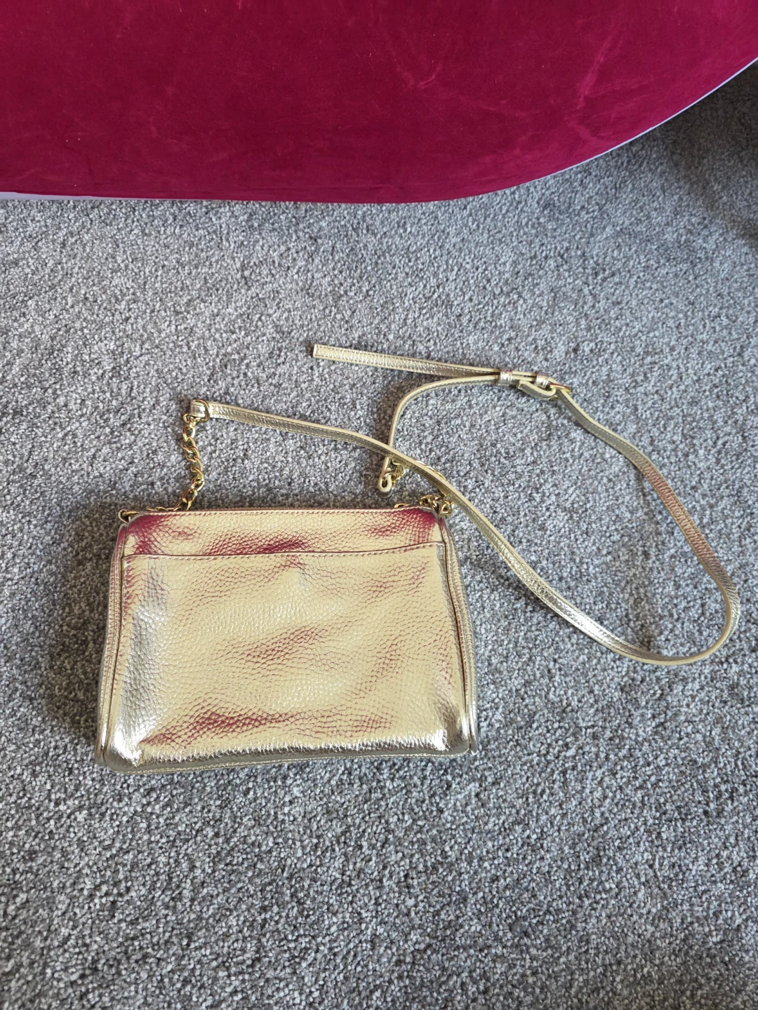 Gold Crossbody Purse