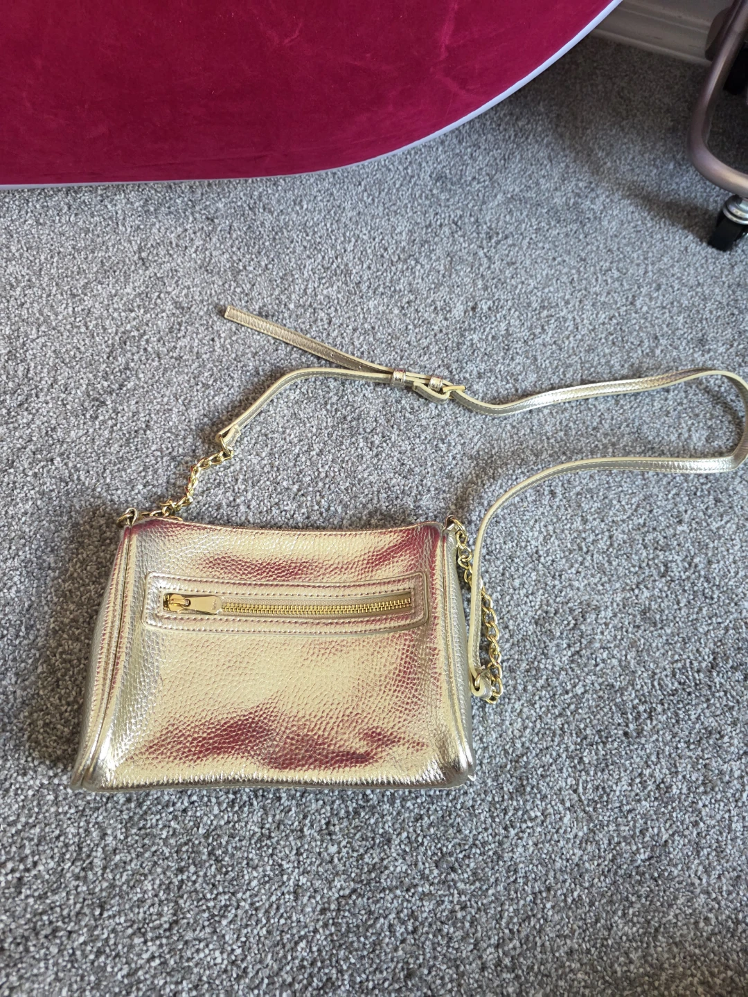 Gold Crossbody Purse - photo 2