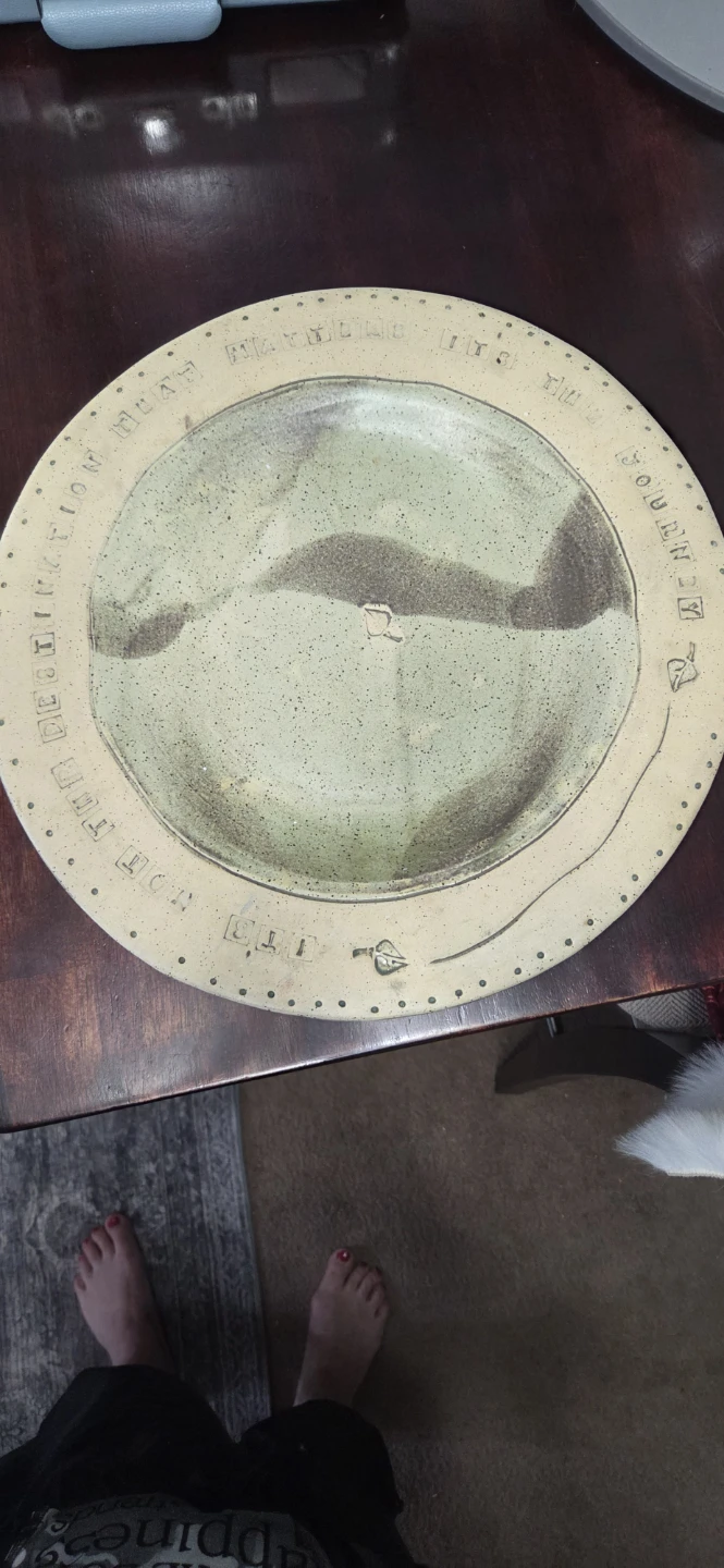 Remenda Designs "Medicine Hat" Decorative Plate