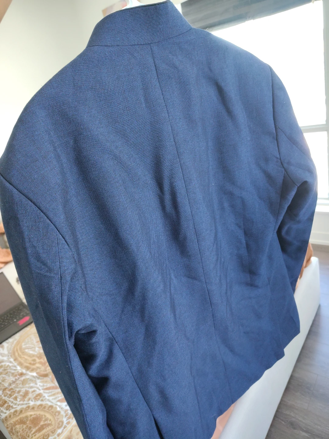 Blue Band Collar Blazer - photo 3
