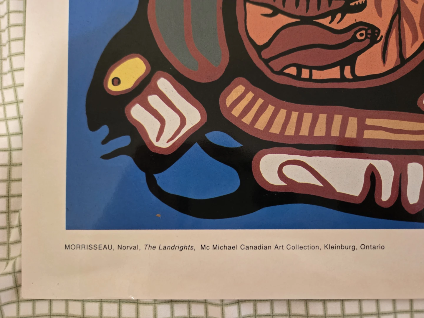 Norval Morrisseau "The Landrights" Poster - photo 2