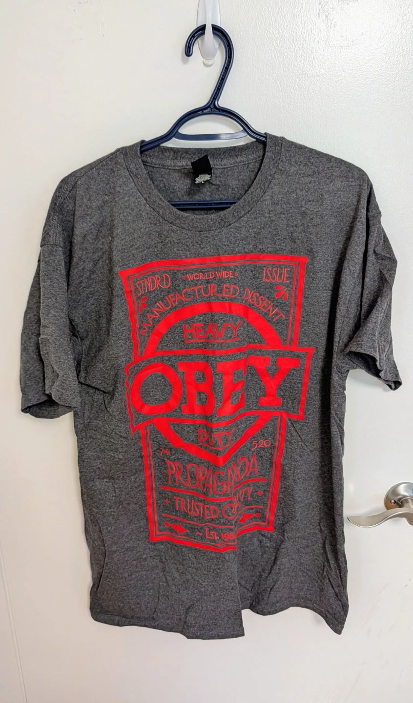 OBEY Shirt - Men's Large