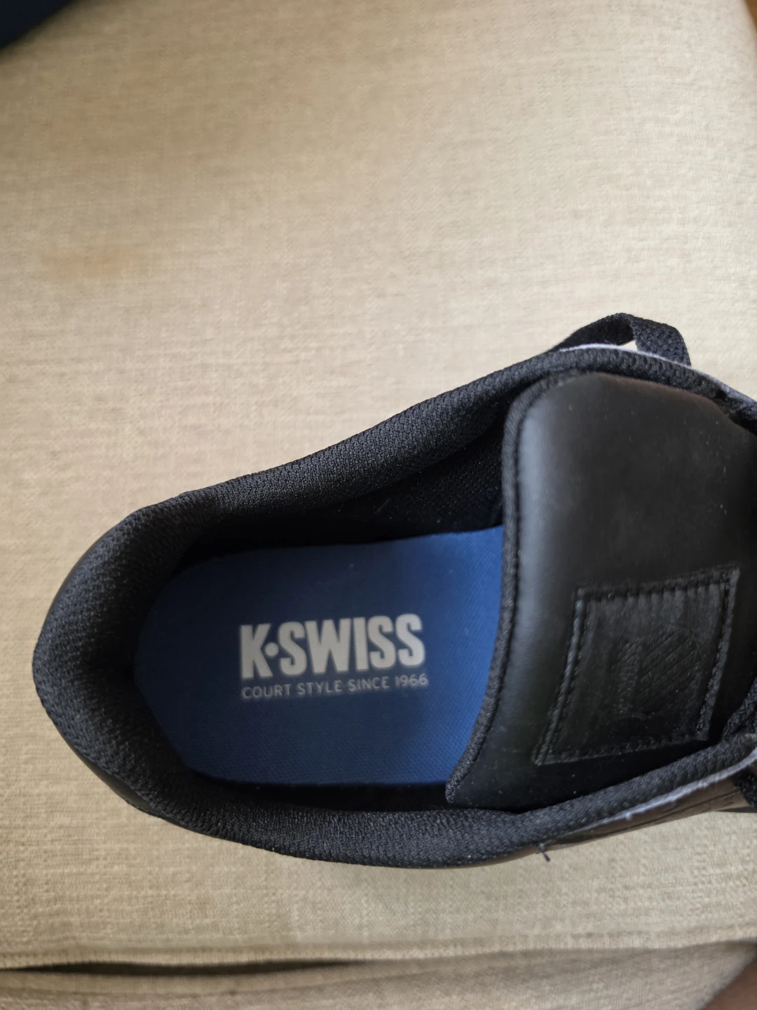 K-Swiss Black Court Style Sneakers - photo 4