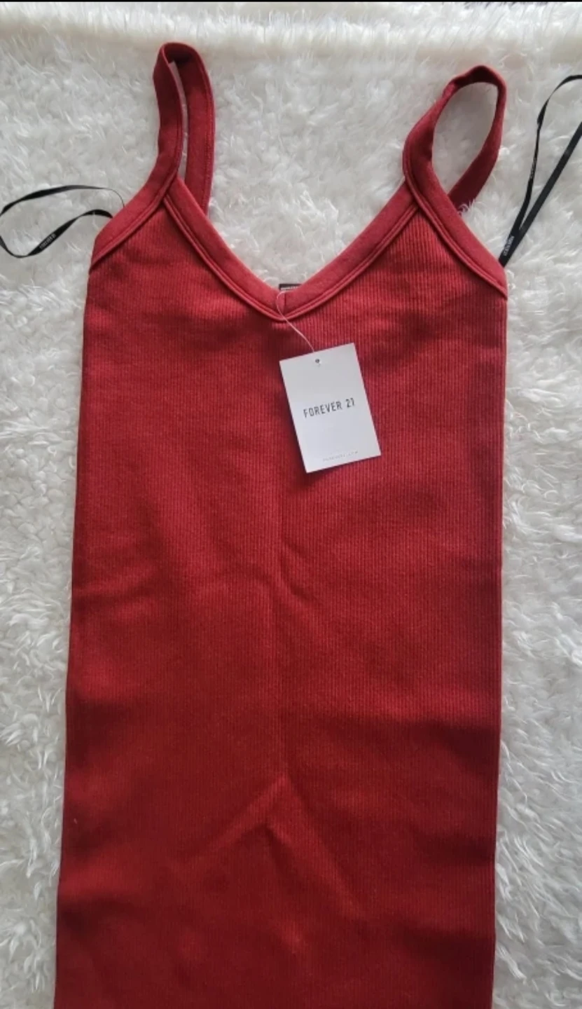 Forever 21 Ribbed Tank Dress - Small - photo 3