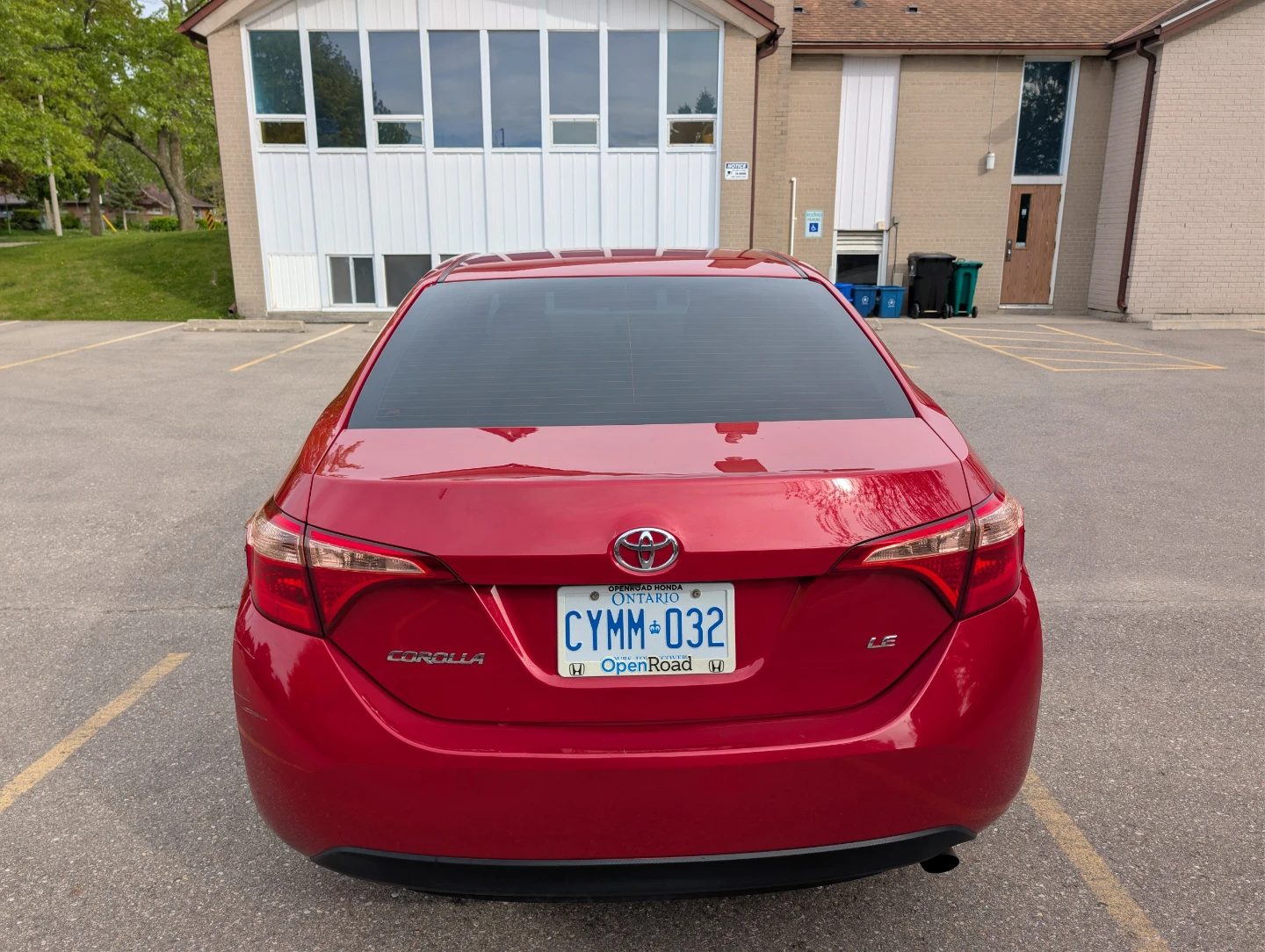 Red Toyota Corolla LE Sedan - photo 5