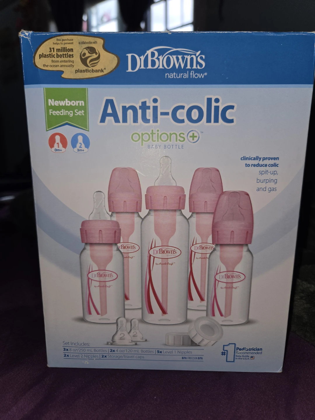 FREE Dr. Brown's Anti-Colic Options+ Newborn Feeding Set - photo 3