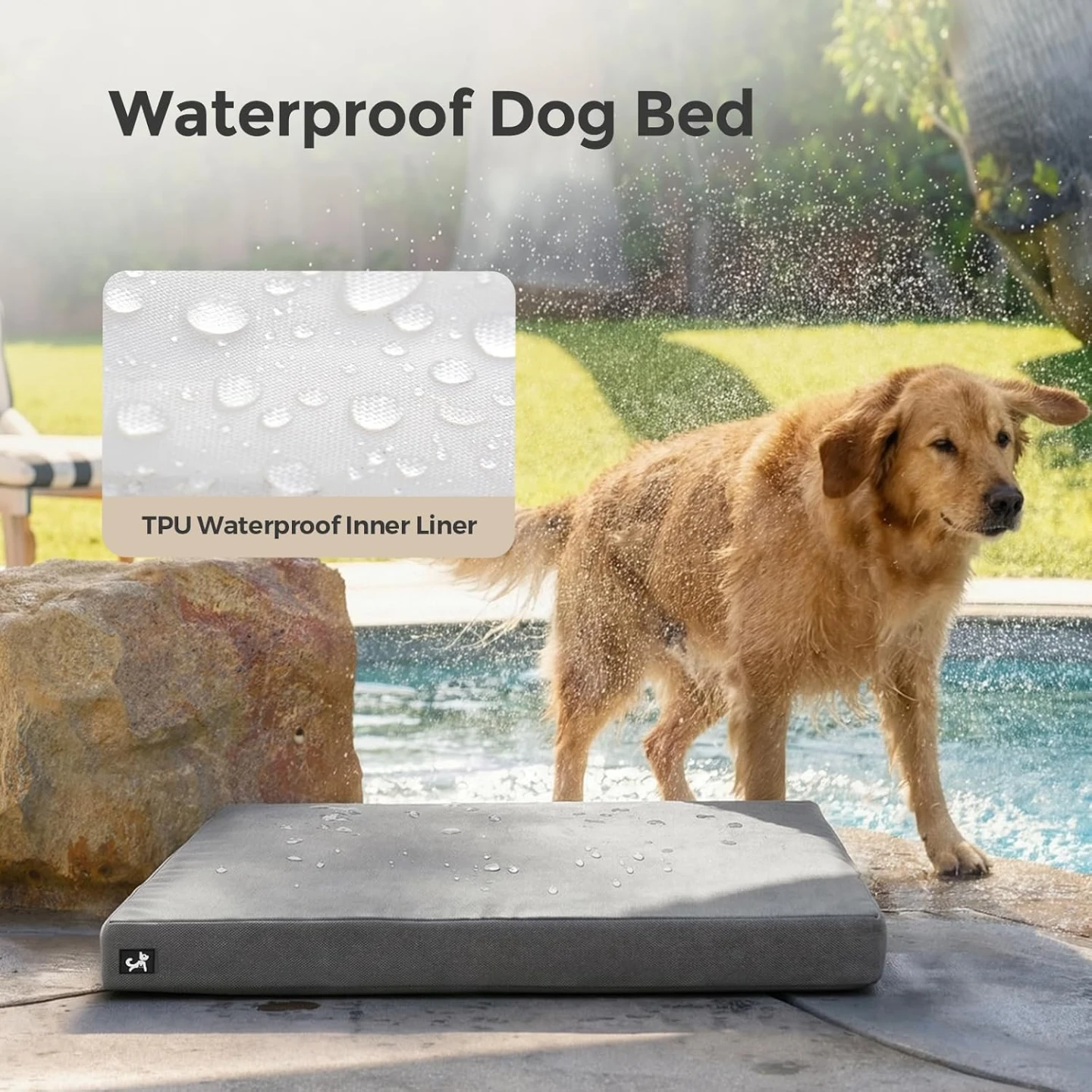 Orthopedic Dog Bed - Enhanced Breathability & Pressure Relief - photo 2