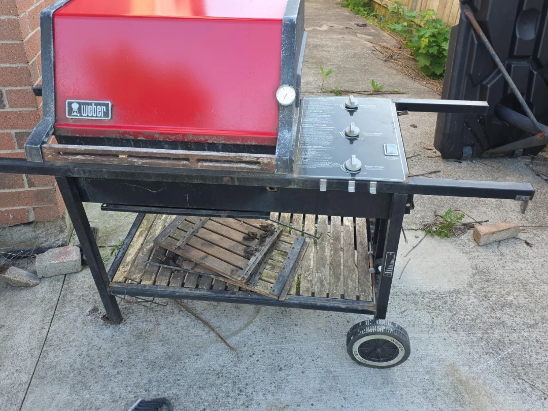 Weber Kettle Gas BBQ