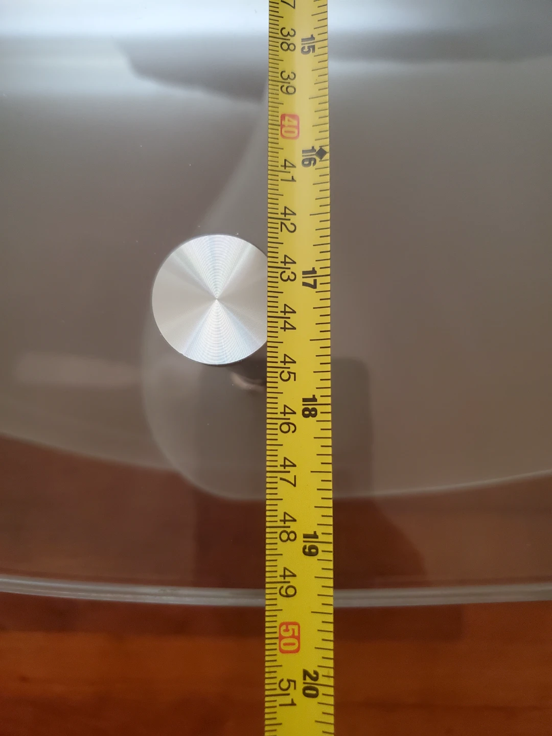 Modern 3-tier glass coffee table - photo 5