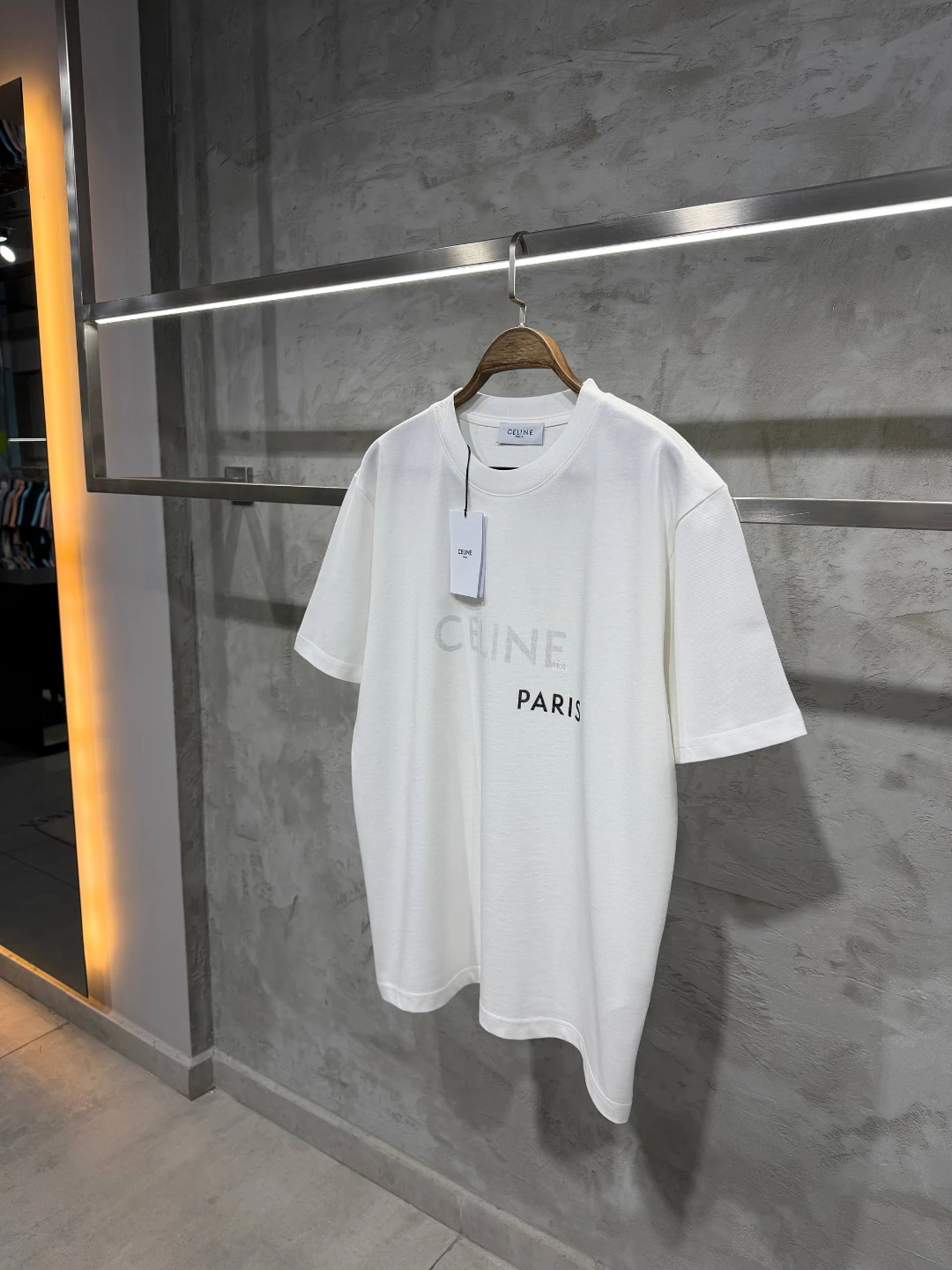 Celine Black/White Tshirt for Men - photo 2