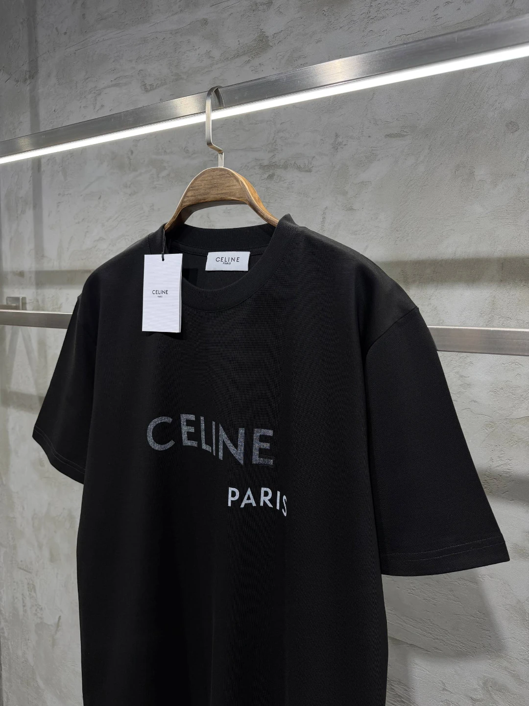 Celine Black/White Tshirt for Men - photo 3