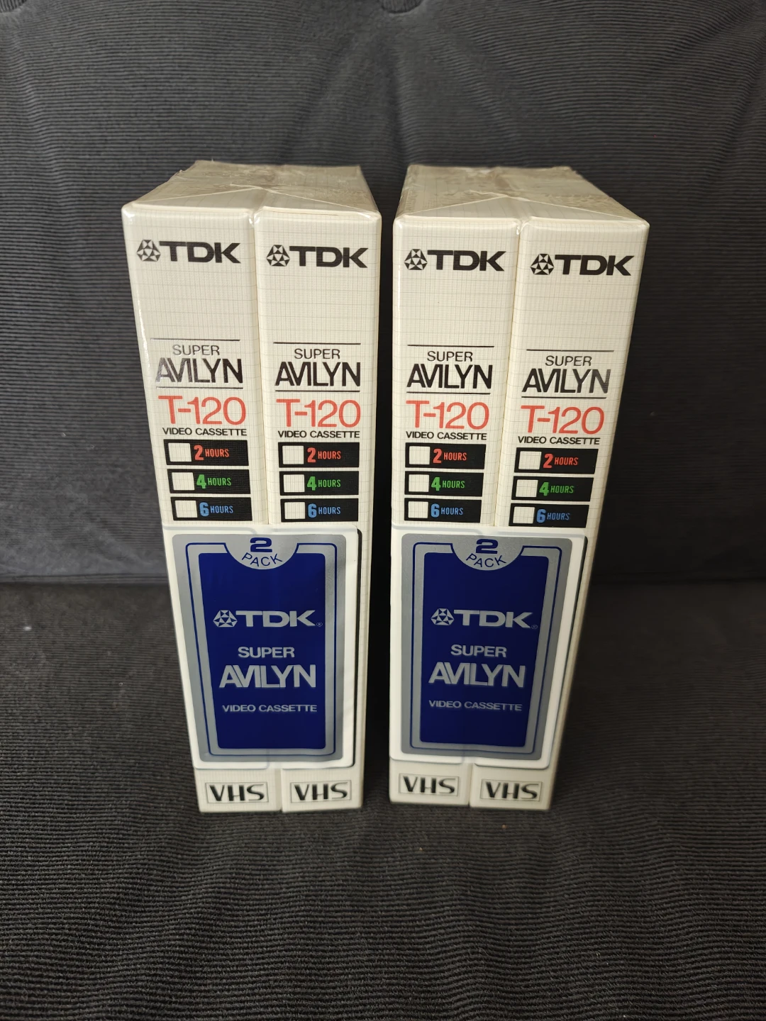 TDK Super Avilyn T-120 VHS Video Cassette 2 Pack - photo 3